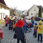 Kinderumzug bei schönstem Wetter