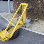 Unser neuer Narrenbaumständer, mit Höhenadapter