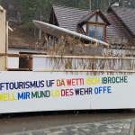 Die Aufstellung zum Umzug