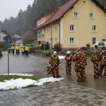 Die Aufstellung zum Umzug