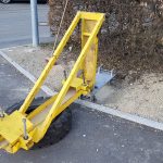 Unser neuer Narrenbaumständer, mit Höhenadapter